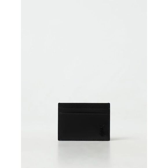 Saint Laurent Wallet Men Black